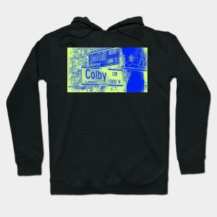 Foothill Boulevard & Colby Circle, Claremont, California by Mistah Wilson Hoodie